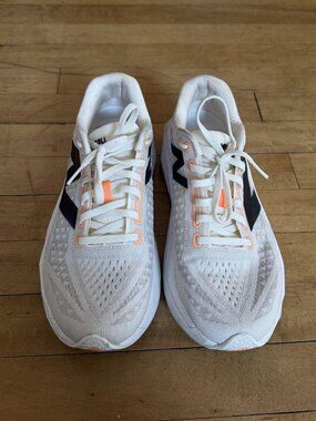 New Balance FuelCell SuperComp Trainer v2 Running Shoes White Orange Women's 9.5